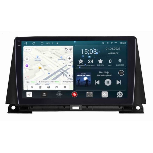 Штатная магнитола Redpower Slim 2K 71243 для Lexus NX I 2014-2017 на Android 10.0
