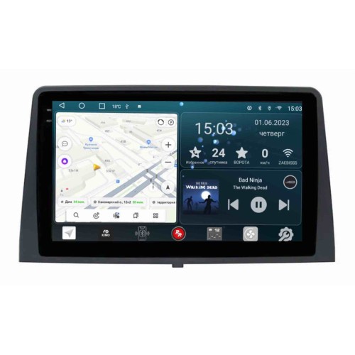 Штатная магнитола Redpower Slim 2K 71276 Slim для Citroen Berlingo III 2018+ на Android 10.0