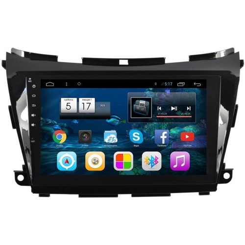 Штатная магнитола для Nissan Murano 2015-2022 LeTrun 1762 Android 4.4.4 10.2 дюйма