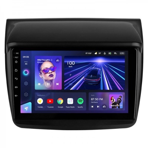 Автомагнитола Teyes CC3 4/32 ГБ для Mitsubishi Pajero Sport II 2008-2014 на Android 10.0