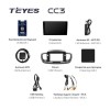 Штатная магнитола Teyes CC3 4/32 ГБ для Kia Sorento III Prime 2015-2020 на Android 10.0