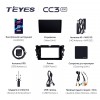 Штатная магнитола Teyes CC3 4/32 для Zotye T600 на Android 10.0