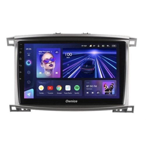 Автомагнитола Teyes CC3 4/32 ГБ для Toyota Land Cruiser 100 2002-2007 на Android 10.0