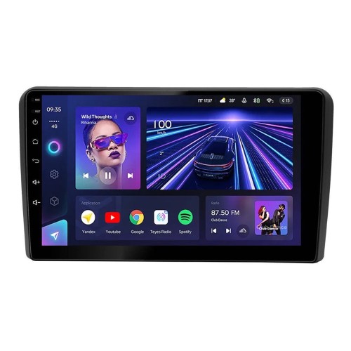 Штатная магнитола Teyes CC3 4/32 ГБ для Audi A4 2005-2008 на Android 10.0