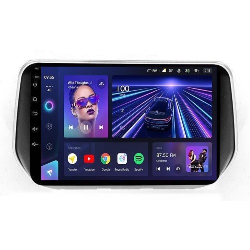 Штатная магнитола Teyes CC3 4/32 ГБ для Hyundai Santa Fe IV 2018-2020 на Android 10.0