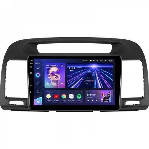 Штатная магнитола Teyes CC3 4/32 ГБ для Toyota Camry V30 2001-2006 темно-серый на Android 10.0