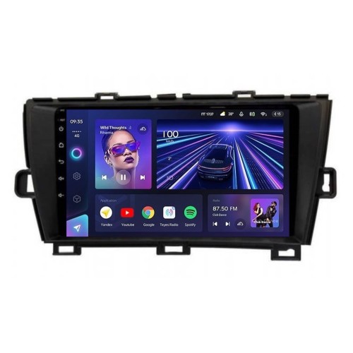 Штатная магнитола Teyes CC3 4/32 ГБ для Toyota Prius III (XW30) 2009-2015 на Android 10.0