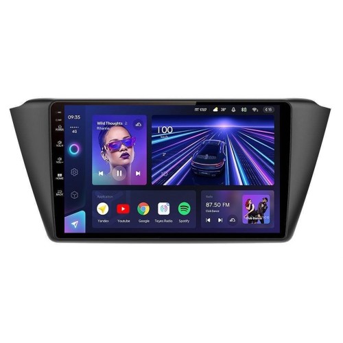 Штатная магнитола Teyes CC3 4/32 ГБ для Skoda Fabia III 2014-2018 на Android 10.0