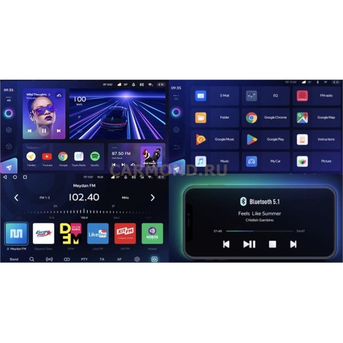 Штатная магнитола Teyes CC3 4/32 ГБ для Volvo XC60 2008-2012 на Android 10.0