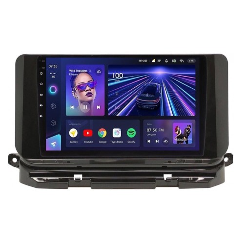 Штатная магнитола Teyes CC3 4/32 ГБ для Skoda Octavia IV (A8) 2019-2024 на Android 10.0
