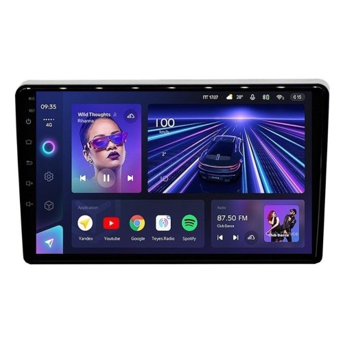 Штатная магнитола Teyes CC3 4/32 ГБ для Mitsubishi Outlander I 2002-2008 на Android 10.0