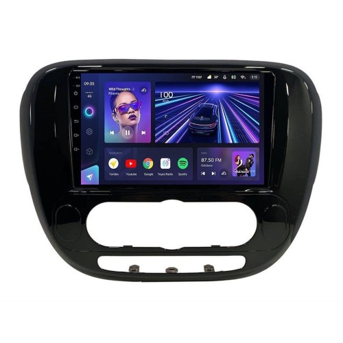 Штатная магнитола Teyes CC3 4/32 ГБ для KIA Soul II 2013-2019 кондей на Android 10.0