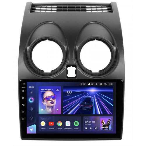 Штатная магнитола Teyes CC3L 4/32 ГБ для Nissan Qashqai I 2007-2013 на Android 10.0