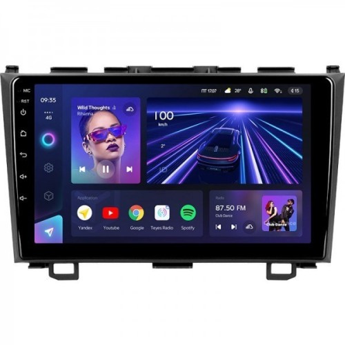 Штатная магнитола Teyes CC3L 4/32 ГБ для Honda CR-V 2007-2012 на Android 10.0