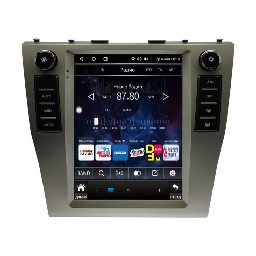 Штатная магнитола Wide Media KS5037QR-4/32 для Toyota Camry 2008 - 2012 (авто с климат контролем) тип 2 на Android 10.0