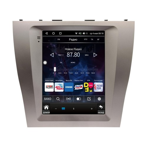 Штатная магнитола Wide Media KS5036QR-4/32 для Toyota Camry 2008 - 2012 (авто с климат контролем) на Android 10.0