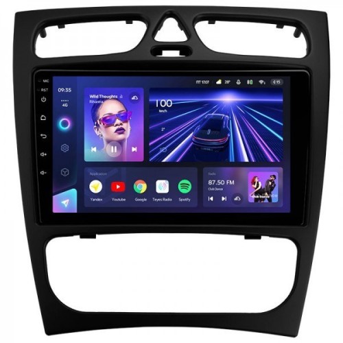Штатная магнитола Teyes CC3L 4/32 ГБ для Mercedes Benz C-class (W203) 2000-2004 на Android 10.0