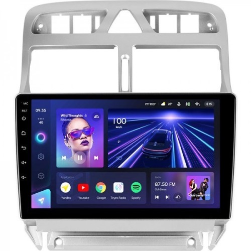 Штатная магнитола Teyes CC3L 4/32 ГБ для Peugeot 307 I 2001-2008 на Android 10.0