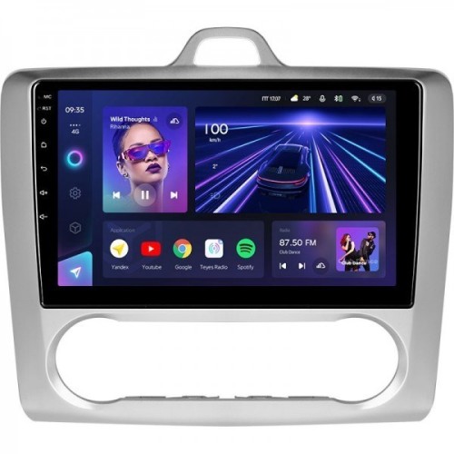 Автомагнитола Teyes CC3L 4/32 ГБ для Ford Focus II 2005-2011 (климат) на Android 10.0