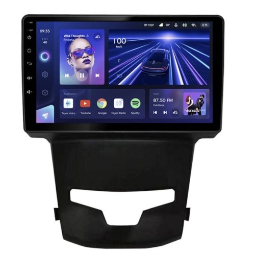 Штатная магнитола Teyes CC3L 4/32 ГБ для Ssang Yong Actyon II 2013-2022 на Android 10.0