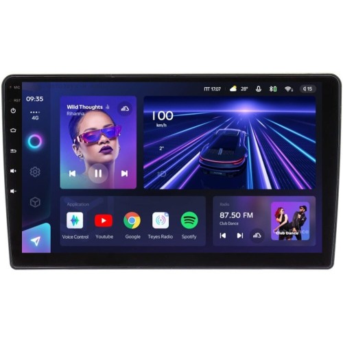 Штатная магнитола Teyes CC3L 4/32 ГБ для Opel Astra H, Zafira, Antara, Corsa 2004-2017 на Android 10.0