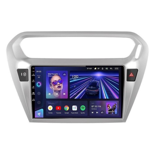 Штатная магнитола Teyes CC3L 4/32 ГБ для Peugeot 301 I 2012-2018 на Android 10.0