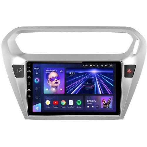 Штатная магнитола Teyes CC3L 4/32 ГБ для Citroen C-Elysee 2012-2022 на Android 10.0