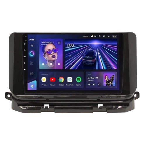 Штатная магнитола Teyes CC3L 4/32 ГБ для Skoda Octavia IV (A8) 2019-2024 на Android 10.0