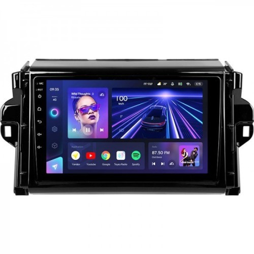 Штатная магнитола Teyes CC3L 4/32 ГБ для Toyota Fortuner II 2015-2025 на Android 10.0