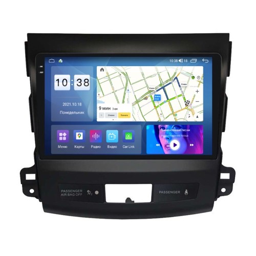 Штатная магнитола Parafar для Mitsubishi Outlander XL 2006-2012 (экран 2K) на Android 11.0 (PF056U2K-Low)