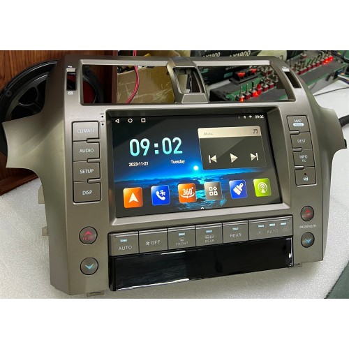 Штатная магнитола CarMedia ZH-L9002 для Lexus GX460 2010-2019 на Android 13.0