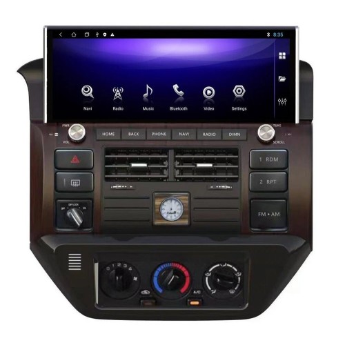 Штатная магнитола CarMedia ZH-N1209 для Nissan Patrol V (Y61) 2004-2010 на Android 12.0