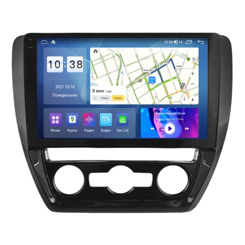 Штатная магнитола Parafar для Volkswagen Jetta 2011-2019 (экран 2K) на Android 11.0 (PF990U2K-Low)