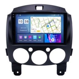 Штатная магнитола Parafar для Mazda 2 II 2007-2014 (экран 2K) на Android 11.0 (PF165U2K)