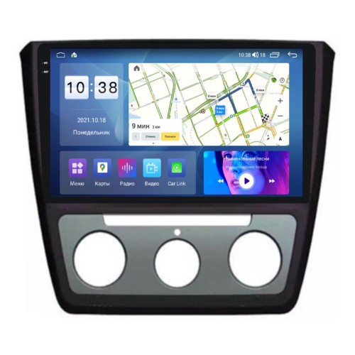 Штатная магнитола Parafar для Skoda Yeti 2009-2018 (экран 2K) на Android 11.0 (PF994U2K-Low)