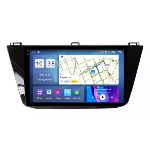 Штатная магнитола Parafar для Volkswagen Tiguan 2016-2022 (экран 2K) на Android 11.0 (PF975U2K)