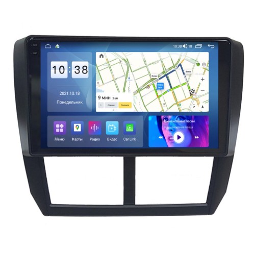 Штатная магнитола Parafar для Subaru Forester 2008-2013 (экран 2K) на Android 11.0 (PF636U2K)