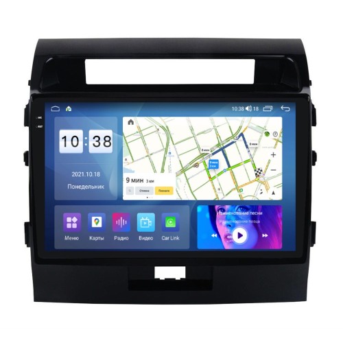 Штатная магнитола Parafar для Toyota Land Cruiser 200 2007-2015 (экран 2K) на Android 11.0 (PF381U2K)