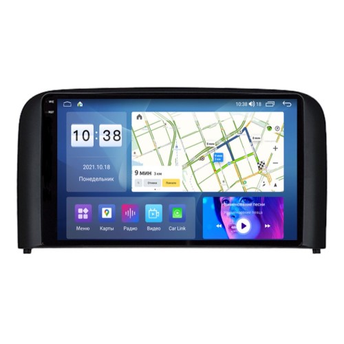 Штатная магнитола Parafar для Volvo S80 2001-2006 (экран 2K) на Android 11.0 (PF188U2K)