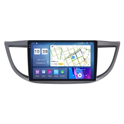 Штатная магнитола Parafar для Honda CR-V 4 2012-2016 (экран 2K) на Android 11.0 (PF983U2K)