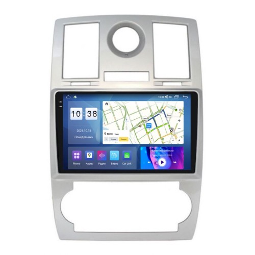 Штатная магнитола Parafar для Chrysler 300C I 2004-2007 (экран 2K) на Android 11.0 (PF030U2K-Low)