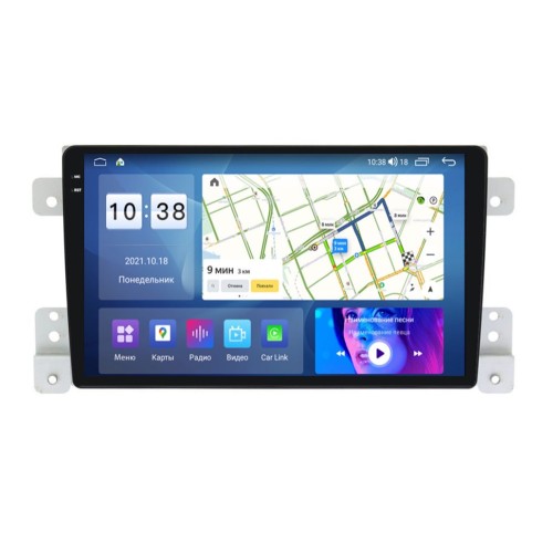 Штатная магнитола Parafar PF053U2K для Suzuki Grand Vitara, Escudo 2005-2015 (экран 2K) на Android 11.0