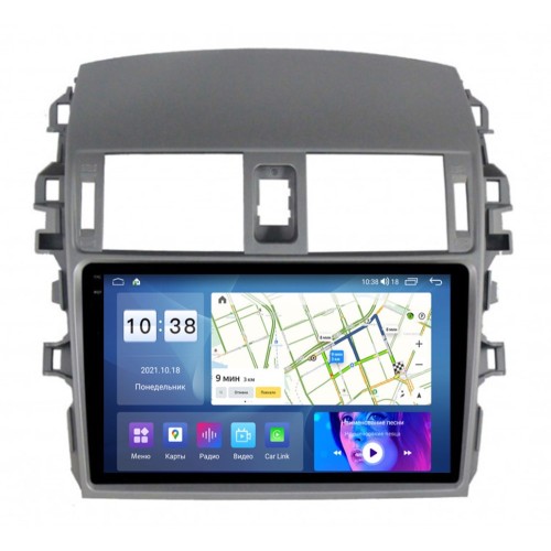 Штатная магнитола Parafar для Toyota Corolla 2007-2012 (экран 2K) на Android 11.0 (PF974U2K)