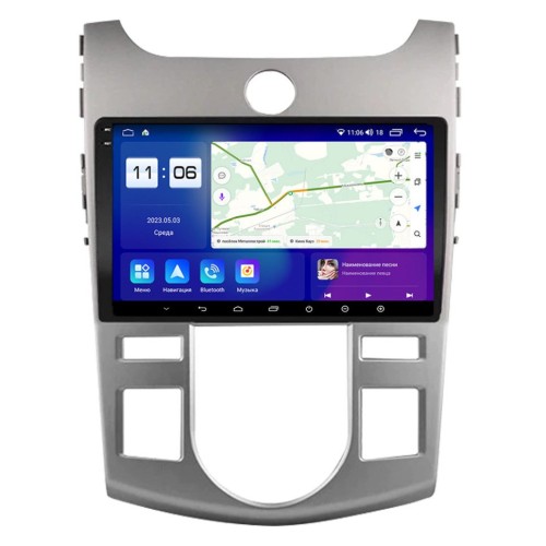 Штатная магнитола Parafar для Kia Cerato Forte II 2009-2013 климат (экран 2K) на Android 11.0 (PF279U2K-AC)