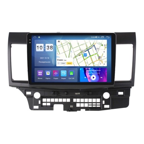 Штатная магнитола Parafar для Mitsubishi Lanser X 2007+ (экран 2K) на Android 11.0 (PF970U2K)