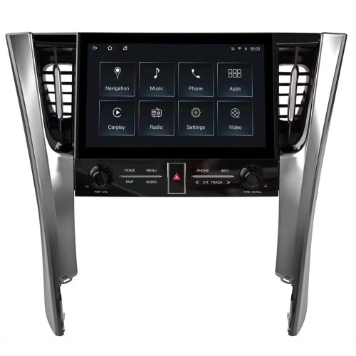 Штатная магнитола CarMedia ZH-T1101H для Toyota Alphard III 2015+ на Android 13.0