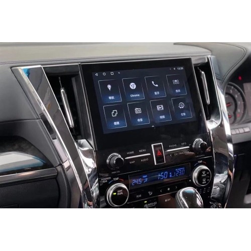 Штатная магнитола CarMedia ZH-T1101H для Toyota Alphard III 2015+ на Android 13.0