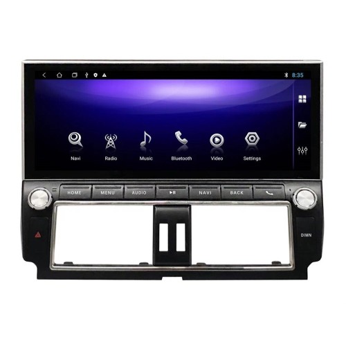 Штатная магнитола CarMedia ZH-T1203 для Toyota Land Cruiser Prado 150 2013-2017 на Android 13.0