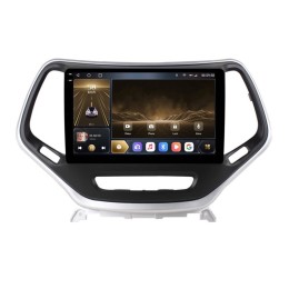 CarMedia OL-1253-N-2K (экран 2K) для Jeep Cherokee IV (WK2) 2013-2017 на Android 12.0