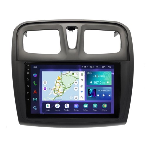Wide Media LC9516QU-4/64 для Renault Logan II, Sandero II 2013-2022 на Android 10.0
